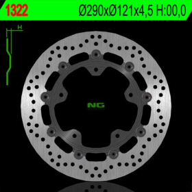 NG BRAKES Front Floating Brake Disc 290mm Suzuki GSF / SFV / SV 650cc 05-21