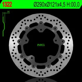 NG BRAKES Front Floating Brake Disc 290mm Suzuki GSF / SFV / SV 650cc 05-21