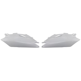 Plastic covers white CEMOTO HONDA CRF 250-450cc 2009-2010