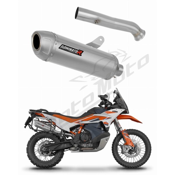 KTM 790 Adventure / R 2019-2025 Dominator Exhaust Silencer Muffler S6 + dB killer