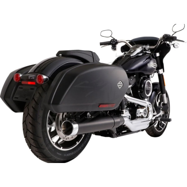 RINEHART RACING 4" užmaunami duslintuvai Harley Davidson FLSB 1750 18-24