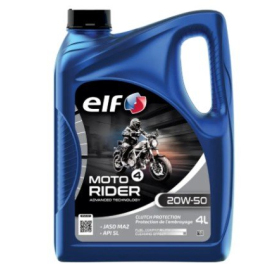 ELF Moto 4 Rider 20W-50 ADV TECH Oil 4T 4L