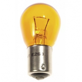 BULB 12V 21/5W BAY15D YELLOW 10PCS PACK