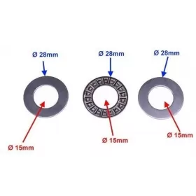 Clutch bearing + washer set SHINERAY XY300STE