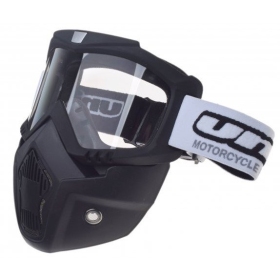 Off Road Goggles with mask UNIT (clear lens)