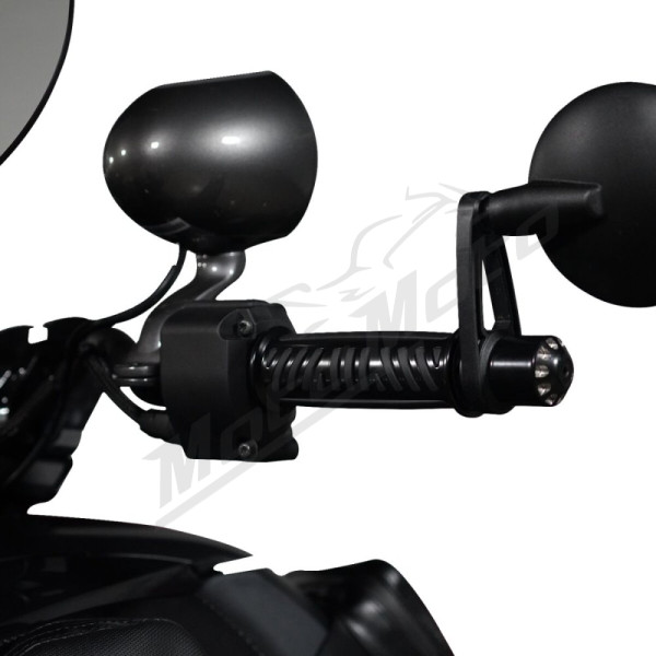 SHOW CHROME Combat Rankenėlės juodos Can Am Ryker 600-900 19-24