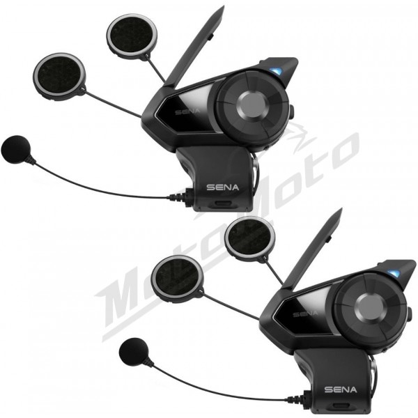 Sena 30K HD Bluetooth Communication System Double Pack - MotoMoto