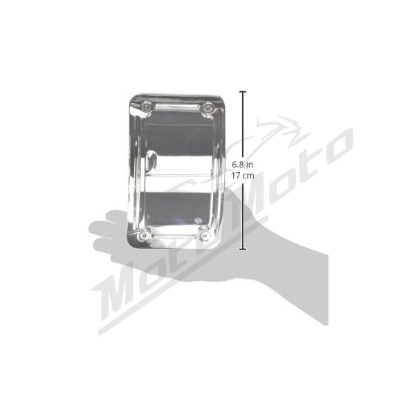 KURYAKYN Curved Side-Mount License Plate Holder