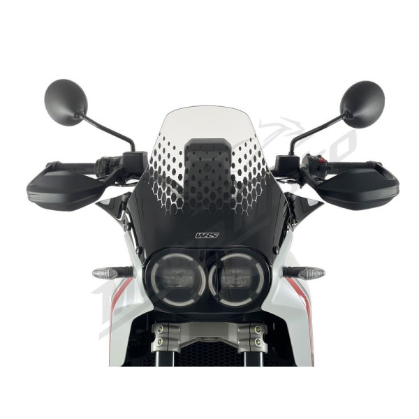 WRS DU025T ENDURO Windscreen Clear Ducati Desert X 950 ABS 22-24