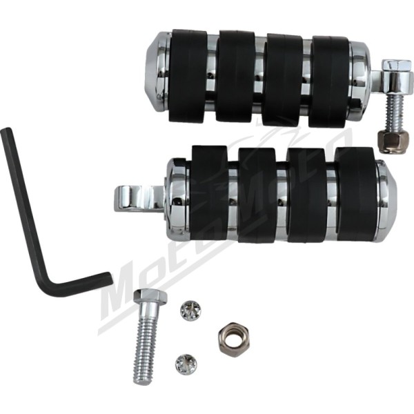 KURYAKYN ISO Large Pegs Harley Davidson FX / FXSTB / XLH / XLX / FXDLS / FXD 883/1800 84/17