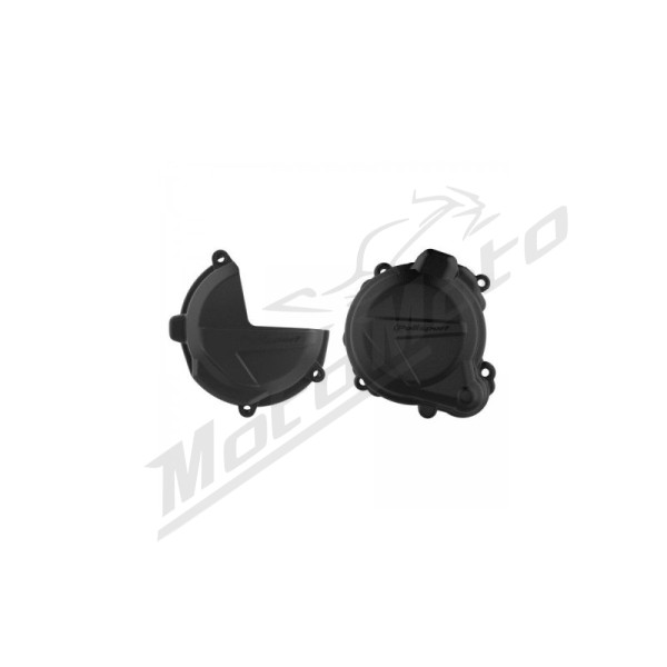Polisport alternator cover (lid) cover and clutch cover cover kit Beta RR / X-Trainer 300 18-26
