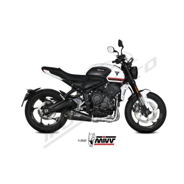 MIVV Delta Race Full Exhaust System Triumph Tiger / Trident 660 21-24