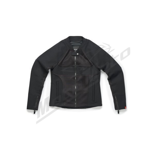 Pando Moto STEALTH BLACK AAA Light-weight armored jacket for women