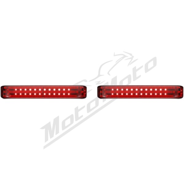 CUSTOM DYNAMICS ProBEAM® BAGZ™ LED galiniai žibintai ant krepšių Harley Davidson FLHR / FLHRC 1340-1800cc 97-13