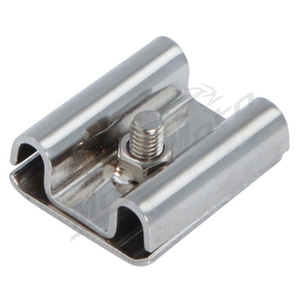Osculati plate to connect fender baskets