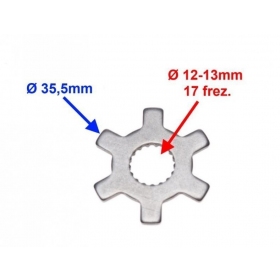 Kickstarter gear MINARELLI HORIZONTAL / VERTICAL 50 2T 