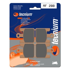 TECNIUM Street Performance Sintered Metal Brake pads - MF288 Derbi / Kawasaki / Suzuki 600-1600cc 03-07