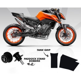 Bako lipdukai V2+ Pakelėjo laikikliai M10 2vnt BAGOROS KTM DUKE 790-890cc 2018-2022