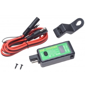 Motorcycle Dual USB Charger 1X USB-C 36W / 1X USB QC 3.0 18W