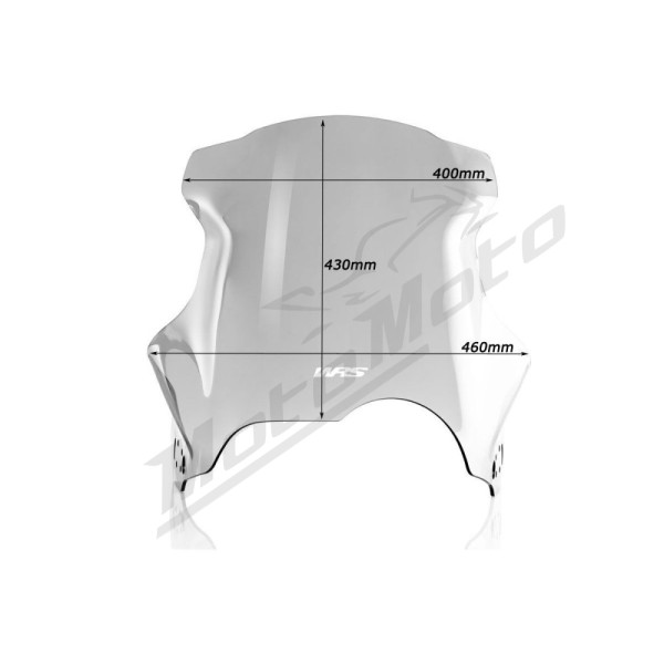 WRS BM025F INTERMEDIO Windscreen Smoke BMW R1150GS ABS 99-04