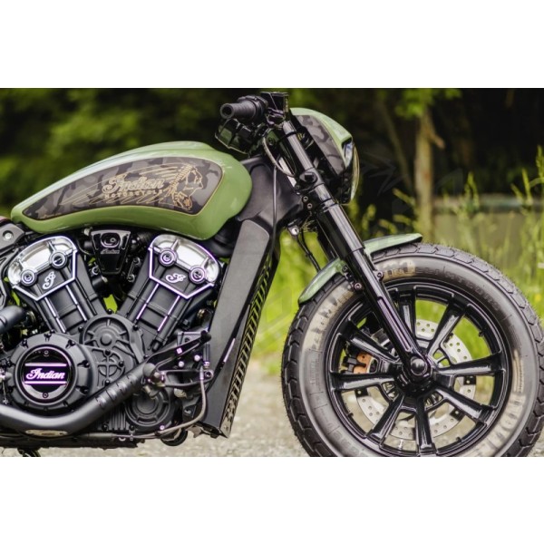 CULT WERK Front Fender Old School INDIAN SCOUT 2015-2026