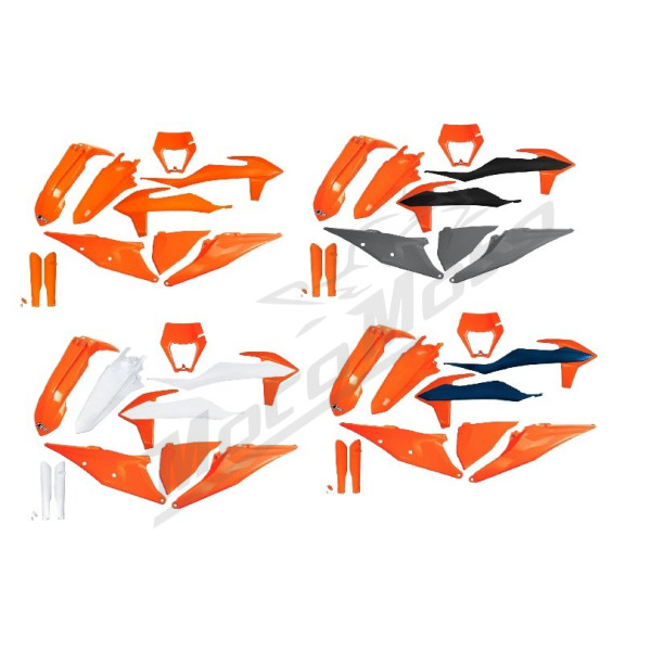 UFO Complete Body Kit for KTM EXC / EXC-F 150-500cc 20-23