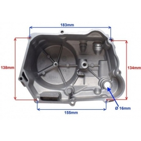 Engine crankcase cover right side CHINESE ATV / CROSS XY140 4T