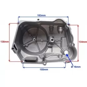 Engine crankcase cover right side CHINESE ATV / CROSS XY140 4T