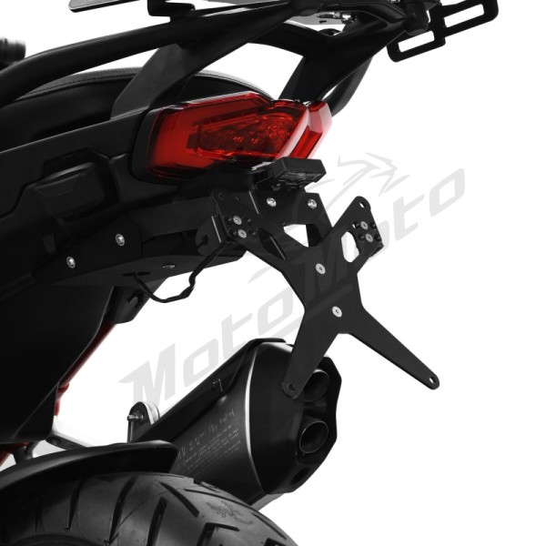 ZIEGER X-Line License Plate Holder Type E Ducati Multistrada / Harley Davidson FXDC / FXDL 1200-1690 12-23