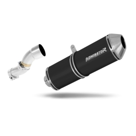 KTM 690 ENDURO 2008-2010 Exhaust Silencer Muffler OVR BLACK + dB killer