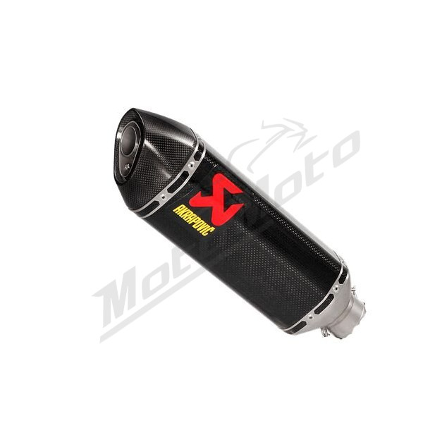 AKRAPOVIC Slip On Line Replacement Muffler Carbon Fiber Kawasaki ZX-10R-RR 1000 16-20
