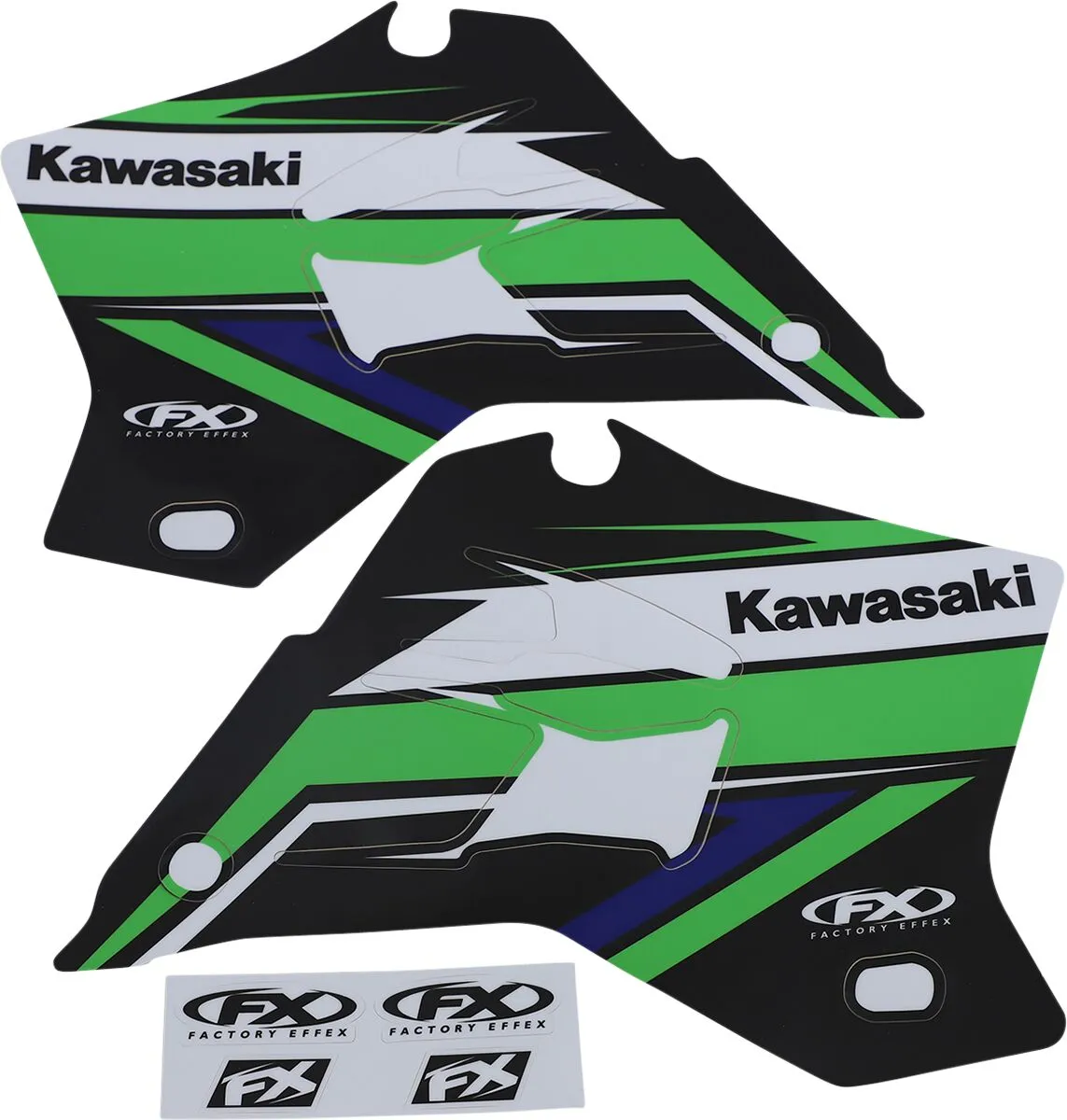 FACTORY EFFEX EVO18 Series Graphic Kit Kawasaki KDX 200-220cc 95-06