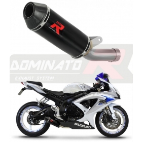 Exhaust silincer Dominator HP3 BLACK LOW LEVEL SUZUKI GSX-R 600 2008-2010