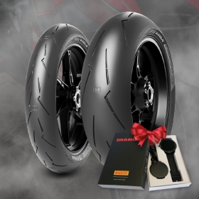 Padangų kompl. + dovana PIRELLI DIABLO SUPERCORSA V4 SP 120/70 R17 58W + 180/55 R17 73W TL M/C