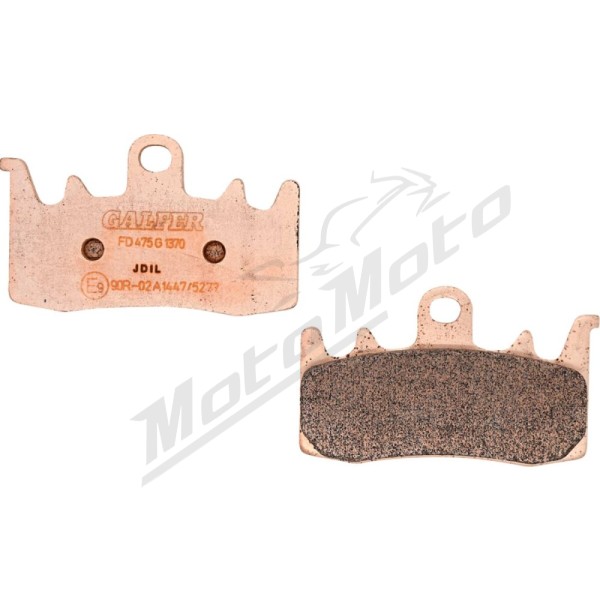 GALFER HH Sintered Brake Pads Aprilia / Benelli / BMW / Ducati / Harley Davidson 400-2500cc 10-25
