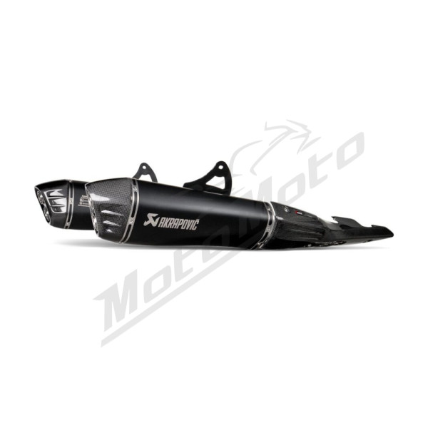 AKRAPOVIC Slip-On Line Muffler Titanium / Stainless Steel / Carbon Fiber Suzuki GSX 1300R 21-26