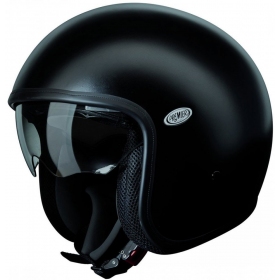 Premier Vintage U9 Matte Black OPEN FACE HELMET