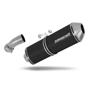 BMW R1200R 2010-2014 Exhaust Silencer Muffler OVR BLACK + dB killer