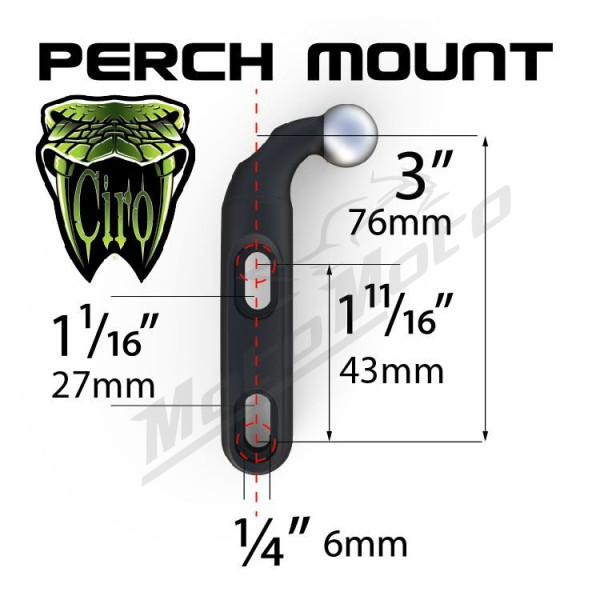 CIRO Brake/Clutch Perch Mount Indian Chellenger / Scout 980-1769cc 21-22