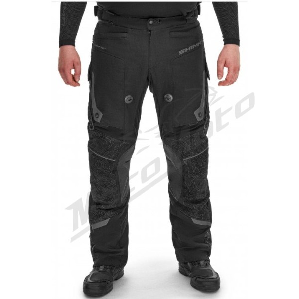 SHIMA TRACKER Men Textile Pants Black