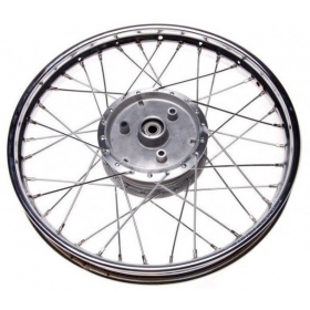 Priekinis/ galinis ratlankis motoroleriui SIMSON S51 R16 x 1,60 1 vnt. STEEL