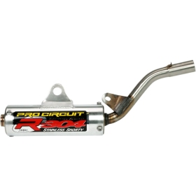 PRO CIRCUIT R-304 Silencer Stainless Steel/Aluminum Kawasaki KX  / Suzuki RM 85/100 89-22