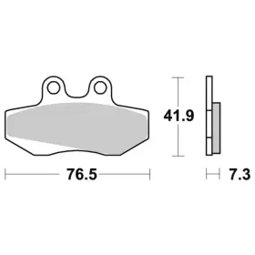 Sbs Brakepads Ceramic (652HF)