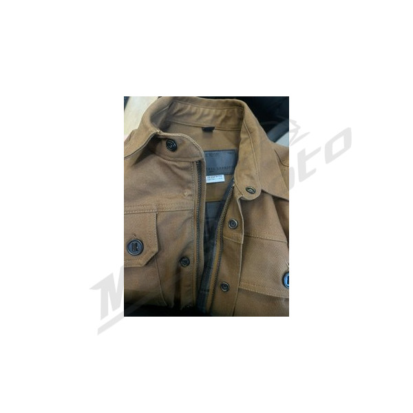 SALE! Oxford Heist Men's Brown Textile Jacket 2XL (with Defect)