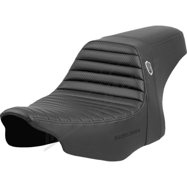 SADDLEMEN Pro Series SDC Performance Grip Seat Black Harley Davidson FLHX / FLHXS / FLHXU / FLTRK / FLTRKSE / FLTRX / FLTRXSE / FLTRXSTSE 1868-1977cc 23-25