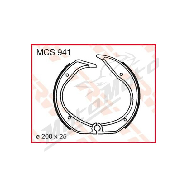 TRW Brake Shoes BMW K / R 65-100 80-94
