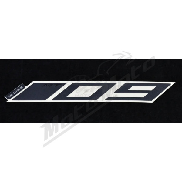 Left side Yamaha MT-09 sticker