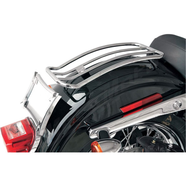 MOTHERWELL Luggage Rack Chrome Harley Davidson FLD / FXD / FXDF / FXDL / FXDLS 1450/1800 06-17