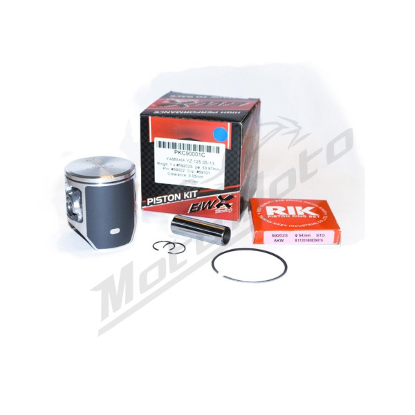 BEARING WORX Piston kit Ø53.97mm Yamaha YZ 125 05-21