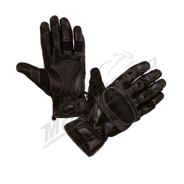Modeka leather gloves sahara short